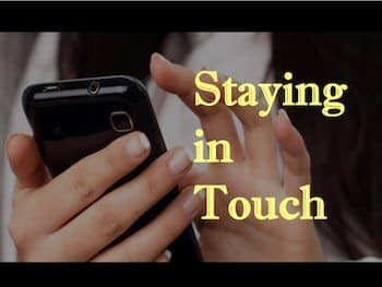 stayingintouch