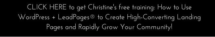 Click here to get Christine's free guide- 7 Juicy Strategies for Going From Best Kept Secret to GO-TO Expert (2)